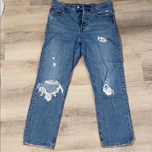 Levis’s Wedgie Straight jeans